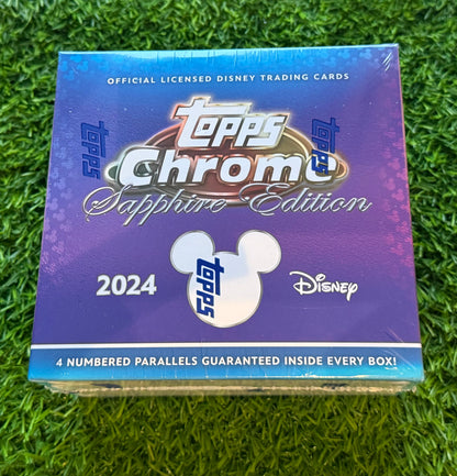 Topps Chrome Disney Sapphire Hobby Box 2024