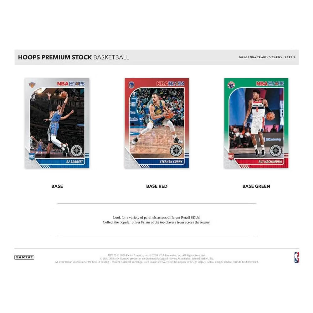 Panini Hoops Premium Stock Basketball 2019/20 Blaster Box