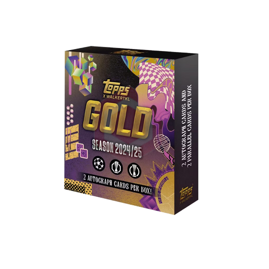2024/25 Topps Gold UEFA Club Competitions Soccer Hobby Box