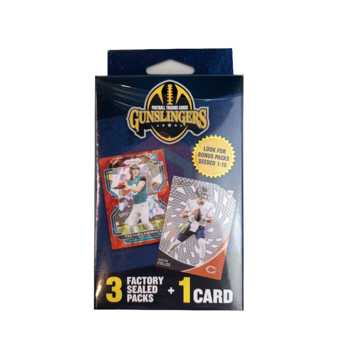 2023 Gunslingers NFL Football 3pk Hanger Box MJH