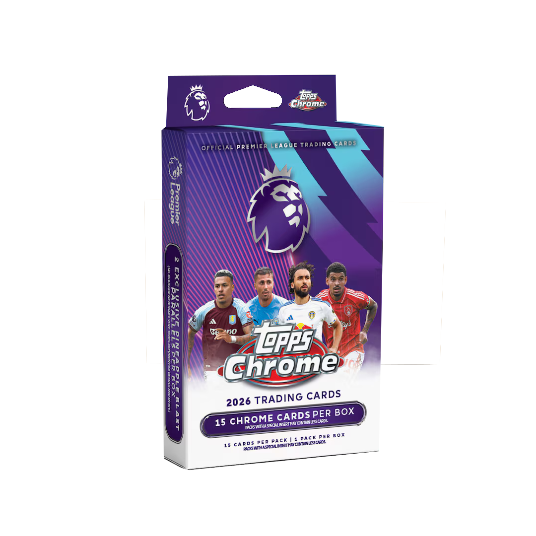 Topps Chrome Premier League 2026 - Hanger Box