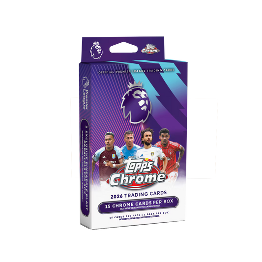 Topps Chrome Premier League 2026 - Hanger Box