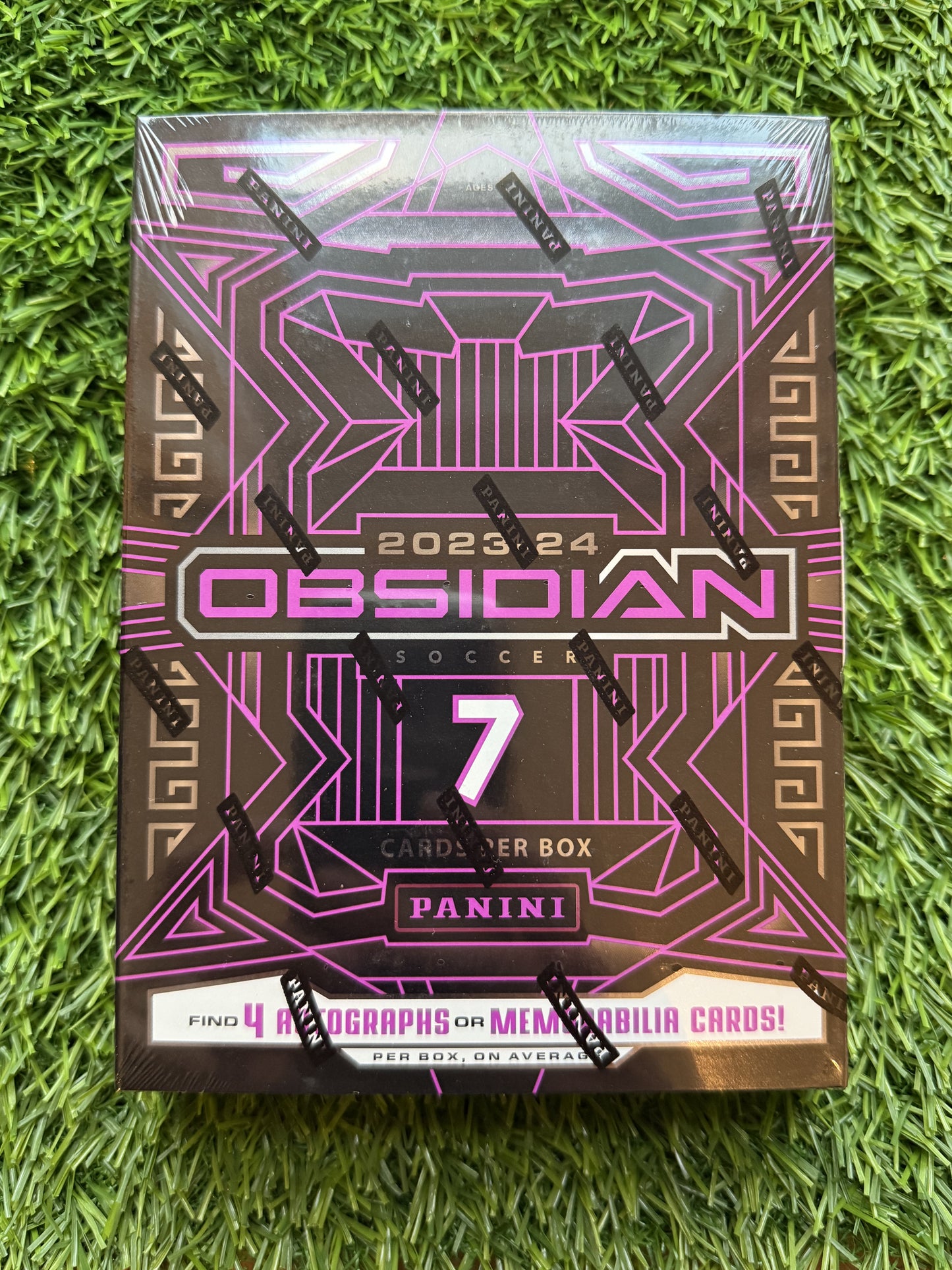 Panini Obsidian Soccer 2023/24 Sealed Case x12 Hobby Boxes