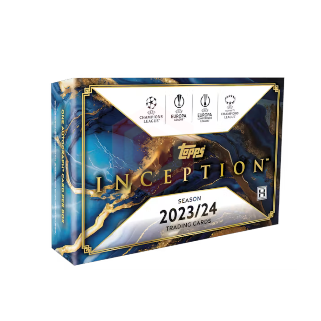 Topps Inception Case Topps UEFA Inception Sealed Box 2023/24 – Sports Cards Worldwide