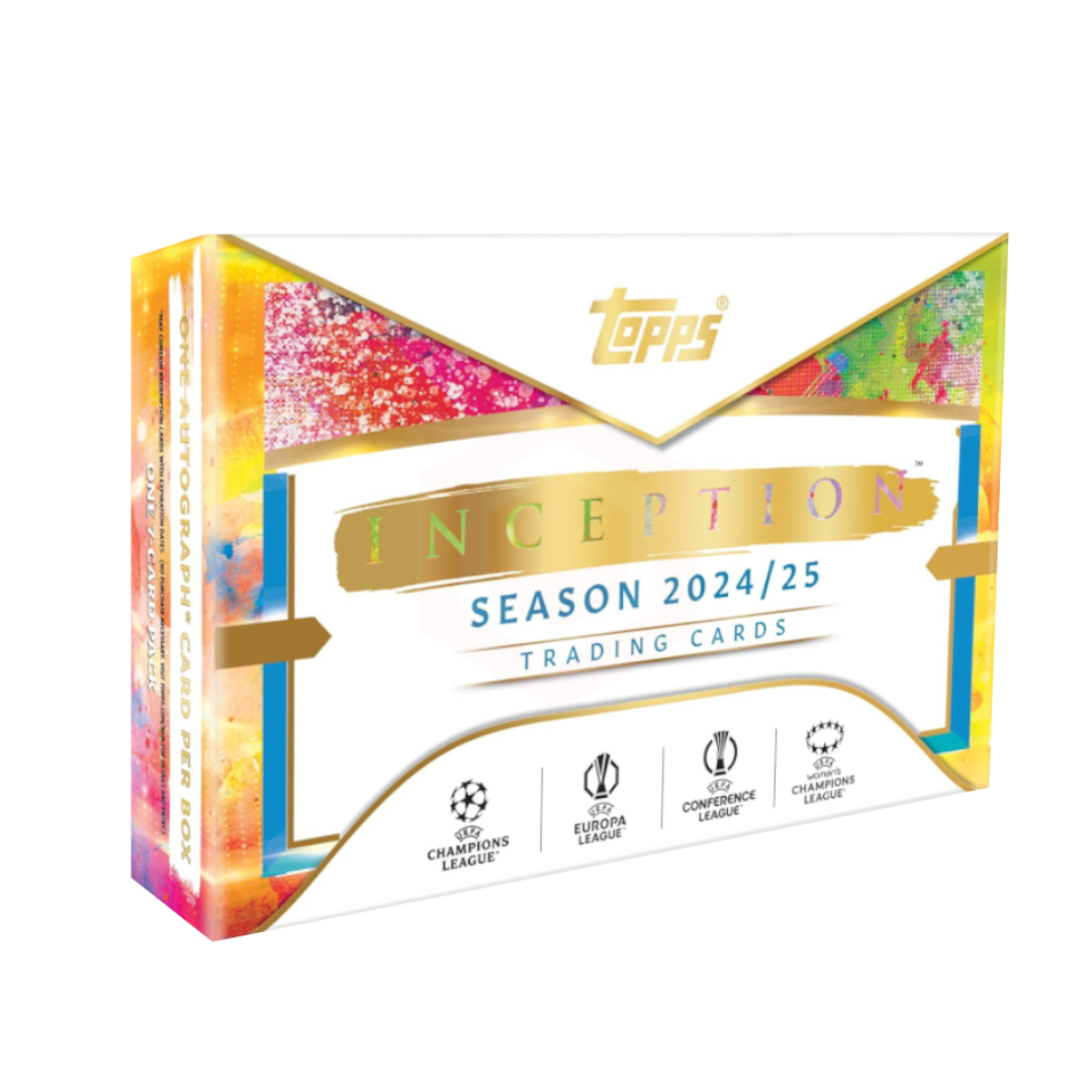 Topps Inception UEFA Club Competitions Hobby Box 2024/25 Hobby Box