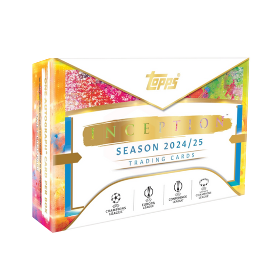 Topps Inception UEFA Club Competitions Hobby Box 2024-25