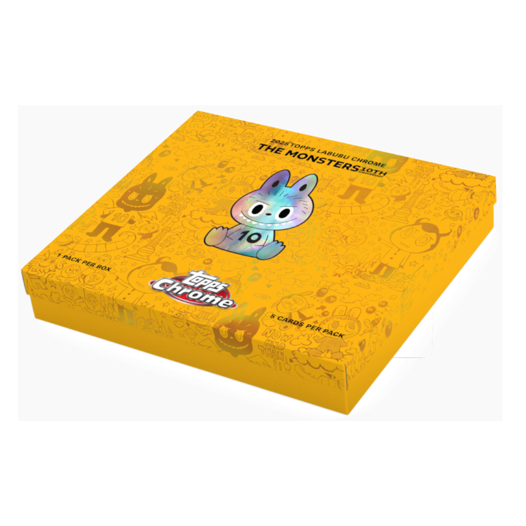 2025 Topps Labubu Chrome® 10th Anniversary - Hobby Box