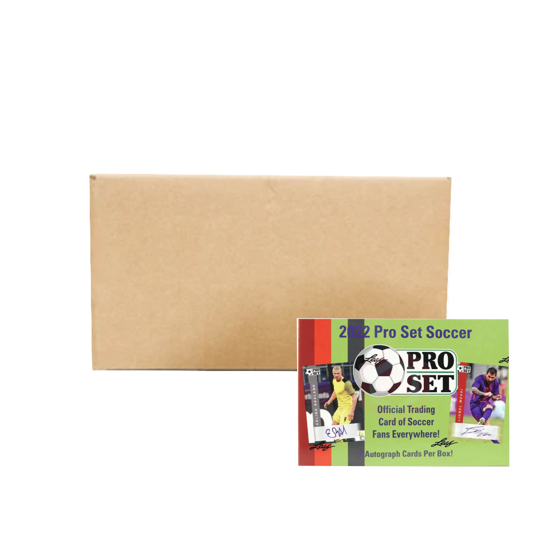 2022 Leaf Pro Set Soccer Hobby Case
