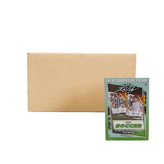 2024 Leaf Soccer Blaster Box Case
