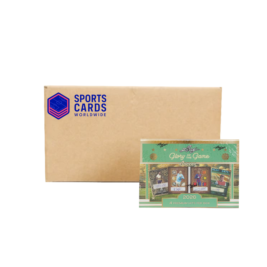 2026 Leaf Glory of the Game Soccer Hobby 10 Box Case