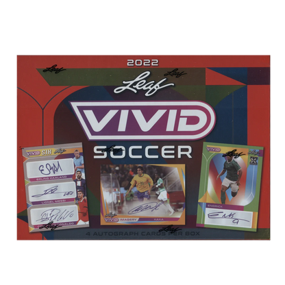 2022 Leaf Vivid Hobby Box Soccer