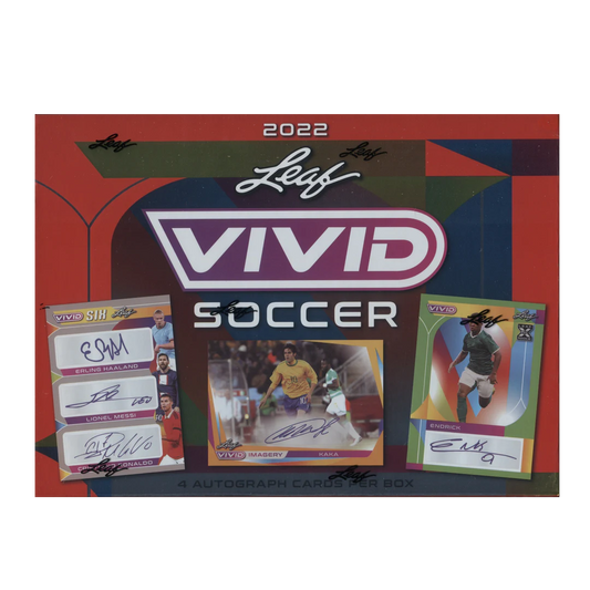 Leaf Vivid Hobby Box Soccer 2022 Hobby Box