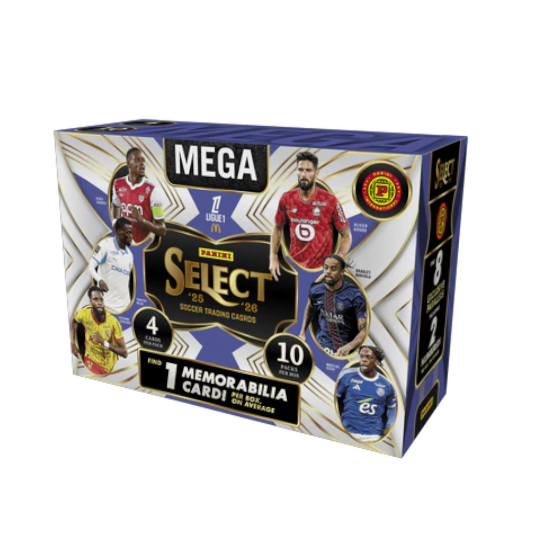 Panini Select Ligue 1 Soccer 2025/26 Mega Box