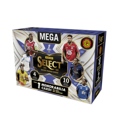 Panini Select Ligue 1 Soccer 2025/26 Mega Box