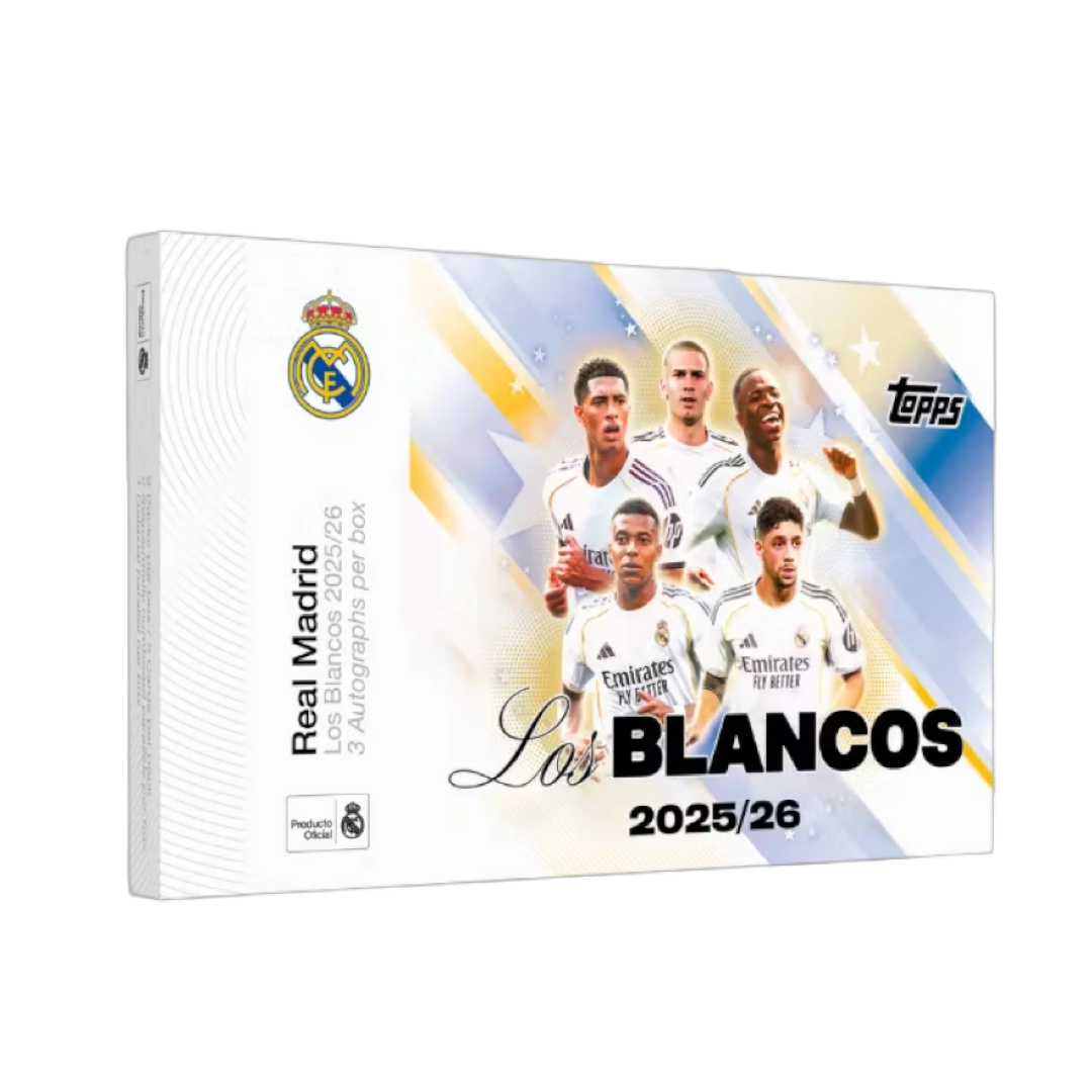 Topps Real Madrid Los Blancos 2025-26 Hobby Box - Pre Order