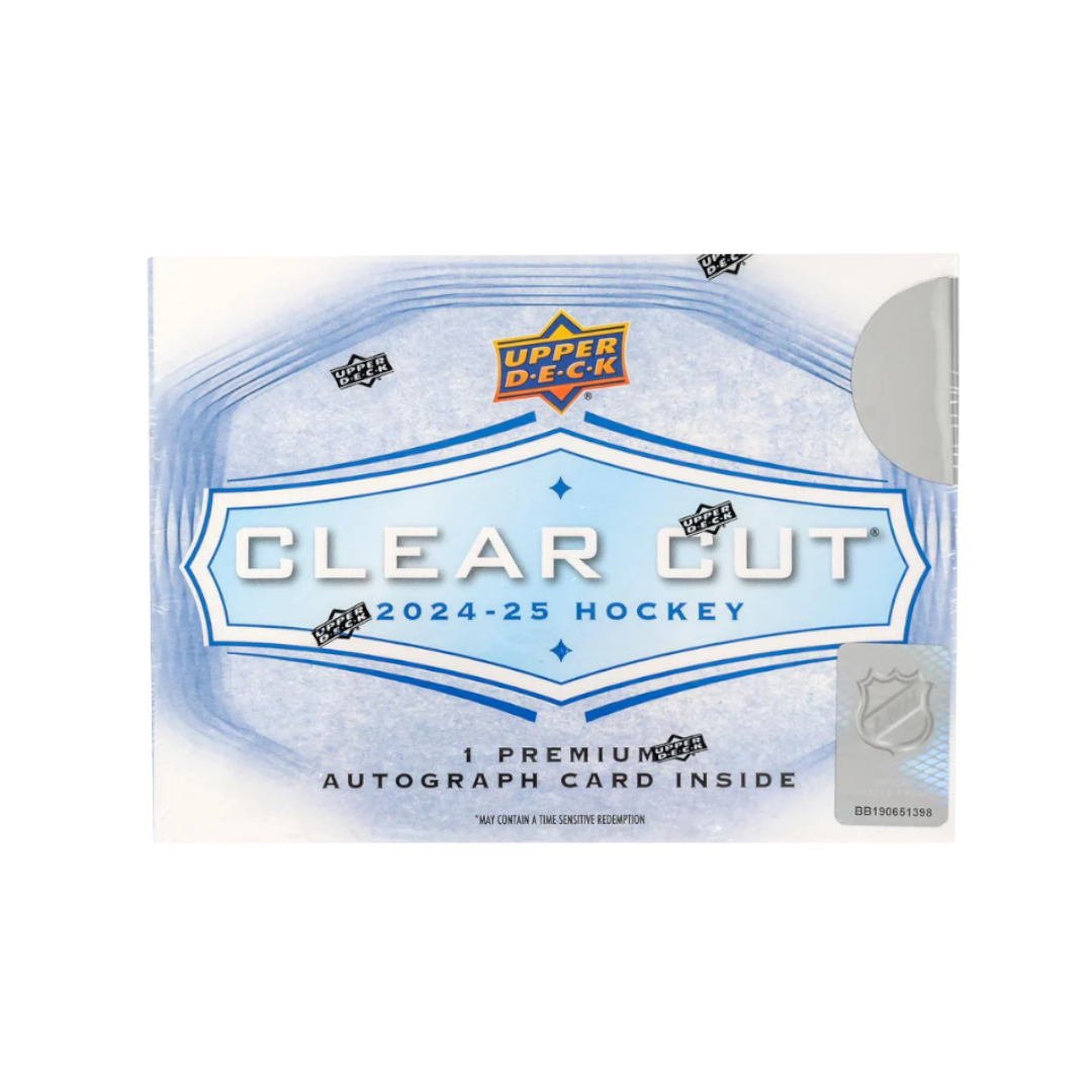 Upper Deck Clear Cut Hockey 2024/25 Hobby Box