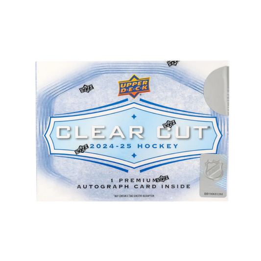Upper Deck Clear Cut Hockey 2024/25 Hobby Box