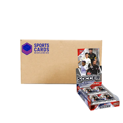 Topps MLS Chrome 2021 Hobby Box Case
