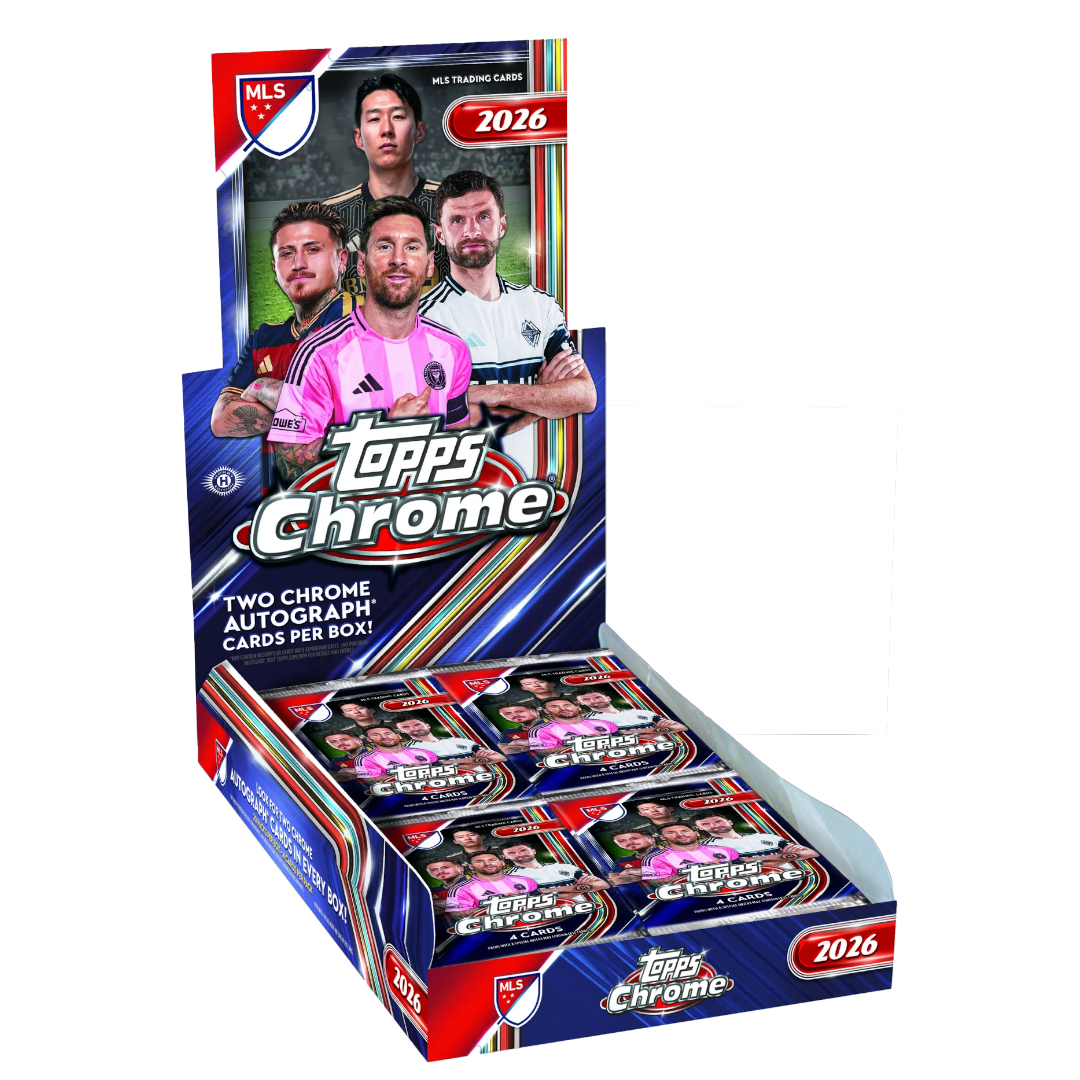 Topps MLS Chrome Soccer 2026 Hobby Box
