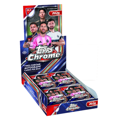 Topps MLS Chrome Soccer 2026 Hobby Box
