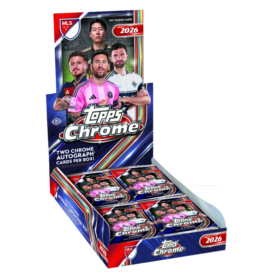 Topps MLS Chrome Soccer 2026 Hobby Box