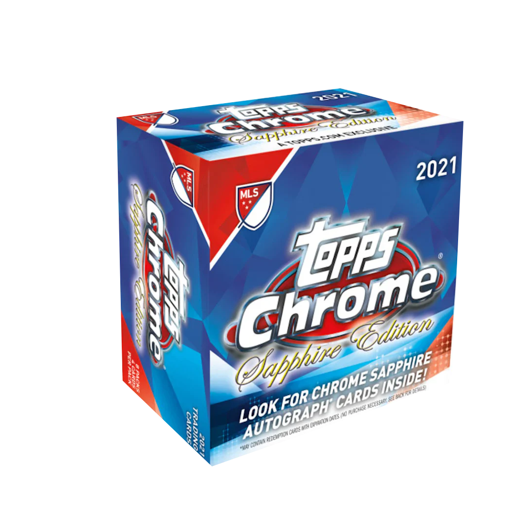 Topps Chrome Sapphire Edition Soccer 2021 Hobby Box
