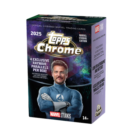 2025 Topps Marvel Studios Chrome Value Blaster Box