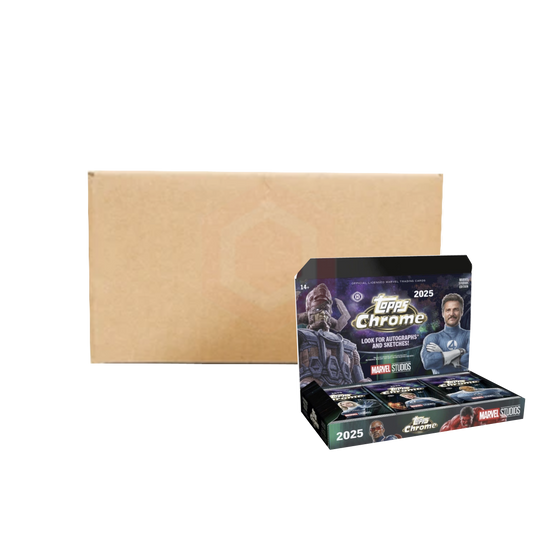 2025 Topps Marvel Studios Chrome Hobby Case