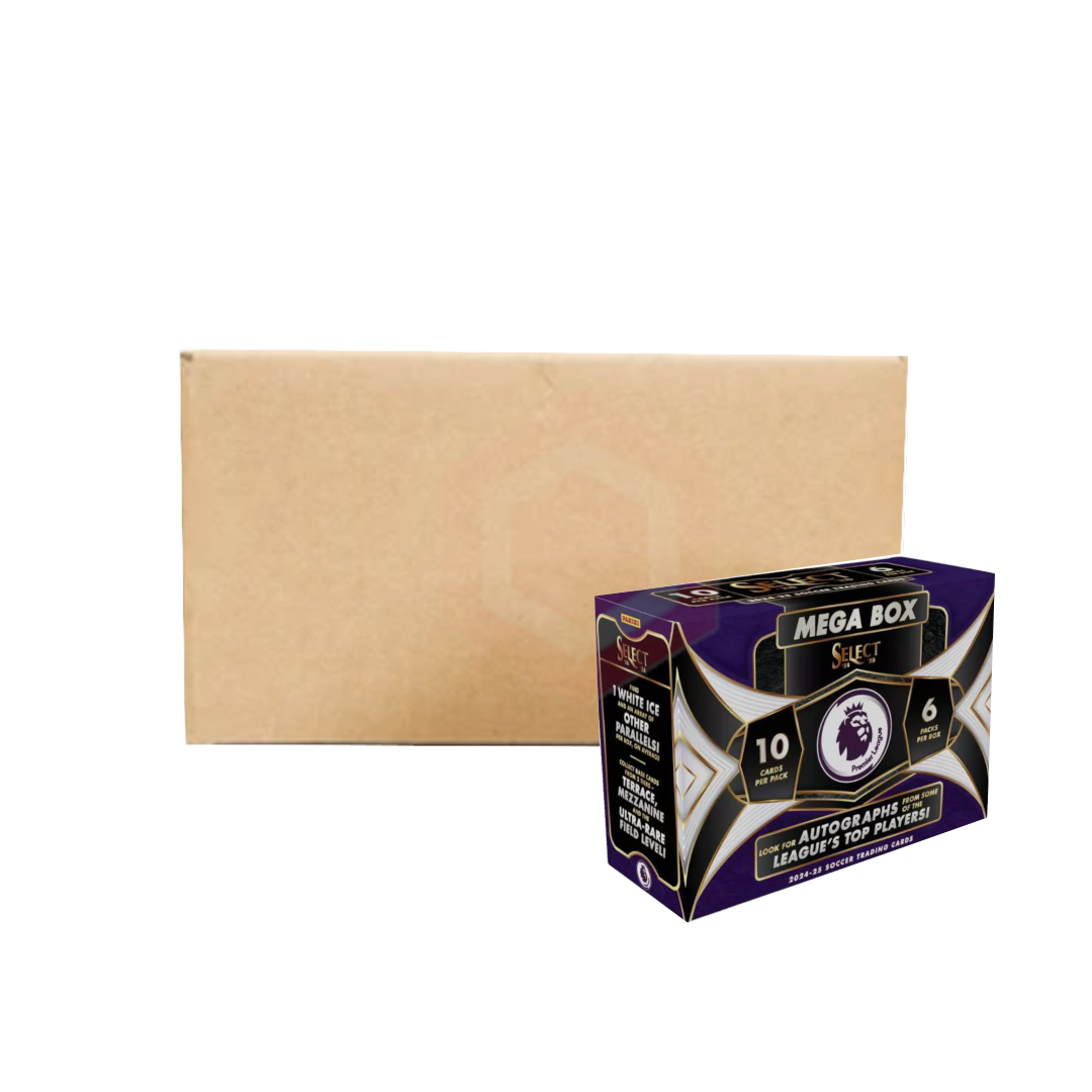 2024-25 Panini Select EPL Soccer Hobby Mega Box Case