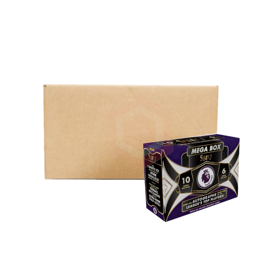 2024-25 Panini Select EPL Soccer Hobby Mega Box Case