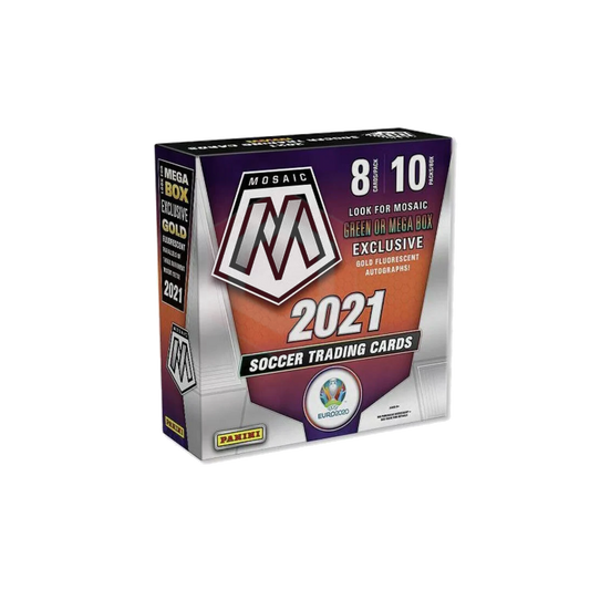 2020/21 Panini Mosaic UEFA Euro 2020 Soccer Mega Box