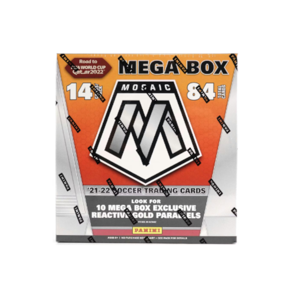 Panini Mosaic World Cup Soccer 2021/22 Mega Box