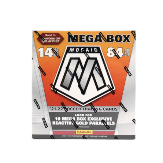 2021/22 Panini Mosaic FIFA World Cup Soccer Mega Box