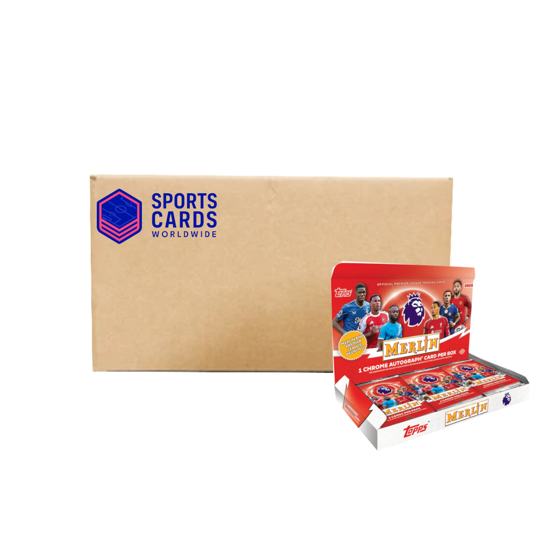 Topps Merlin Premier League Soccer 2026 Hobby Case