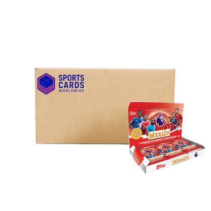 Topps Merlin Premier League Soccer 2026 Hobby Case