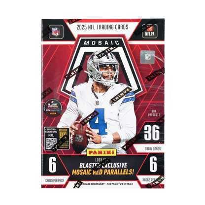 Panini Mosaic Football Hobby 2025 Blaster Box