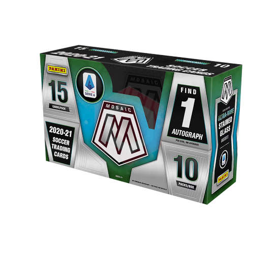 2020-21 Panini Mosaic Serie A Soccer Hobby Box