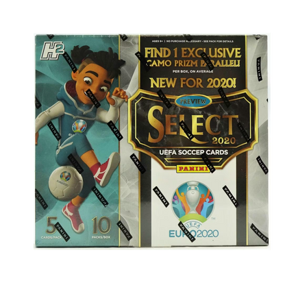 2019/20 Panini Select UEFA Euro Soccer Hybrid Box
