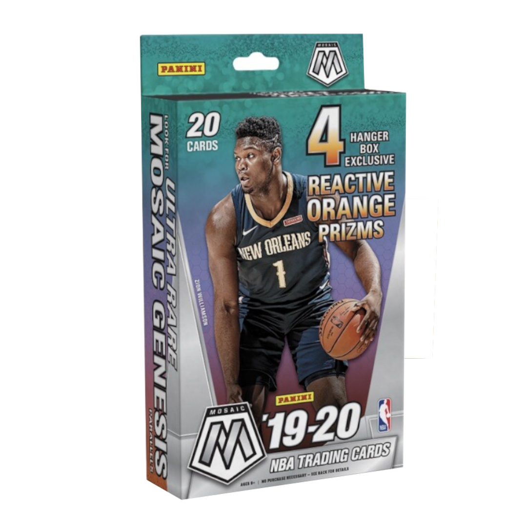 Panini Mosaic Basketball Hanger Box 2019/20 Orange Prizm