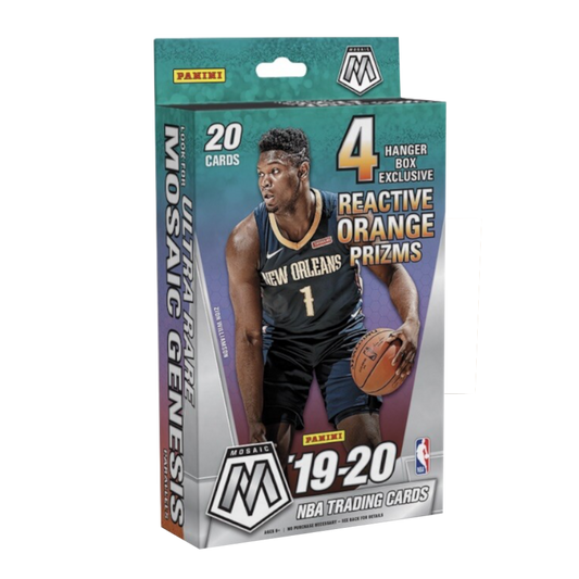 Panini Mosaic Basketball Hanger Box 2019/20 Orange Prizm