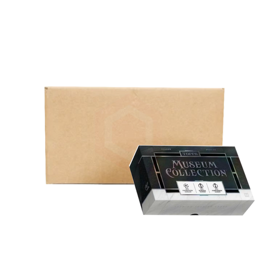 2024/25 Topps UEFA Club Competitions Museum Collection Soccer Hat-Trick Case