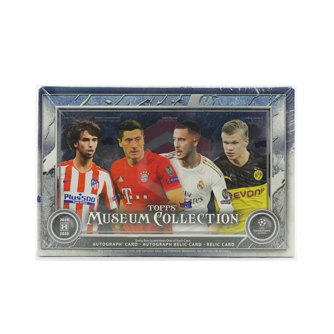 2019/20 Topps UEFA Champions League Museum Collection Soccer Hobby Box