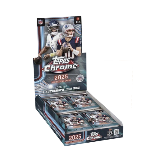 Topps Chrome NFL Football 2025 Hobby Box