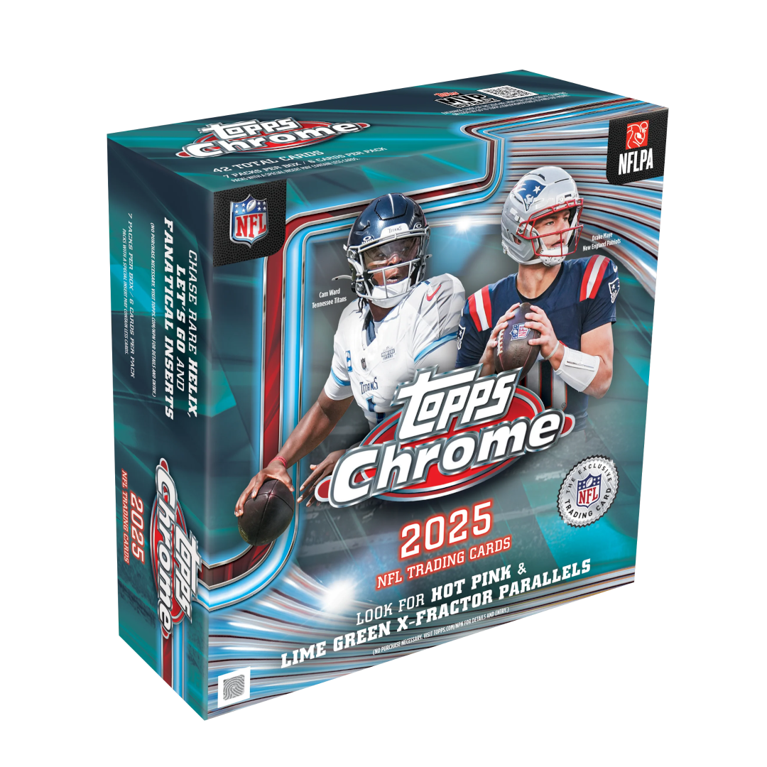 Topps Chrome NFL Football 2025 Mega Box