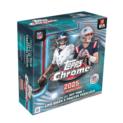 Topps Chrome NFL Football 2025 Mega Box