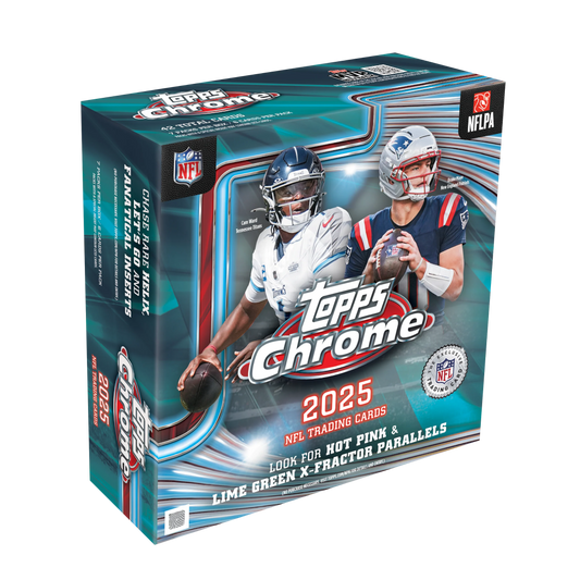 Topps Chrome NFL Football 2025 Mega Box
