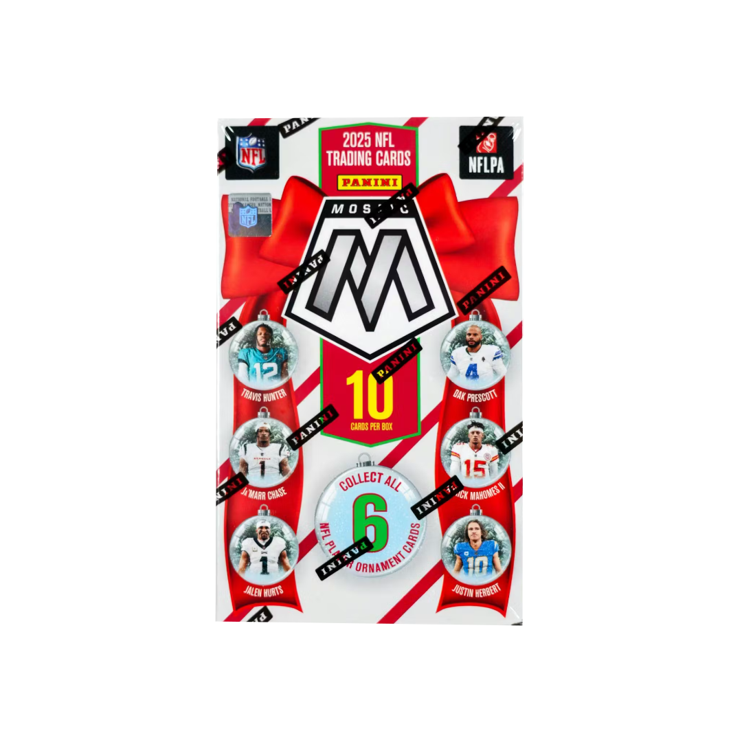 2025 Panini Mosaic Football Ornament Box