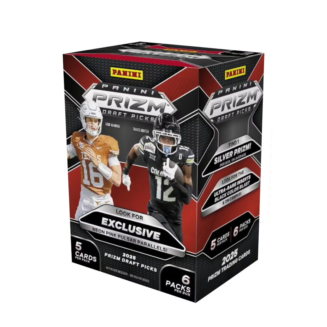 Panini Prizm Draft Picks Football Hobby 2025 Blaster Box