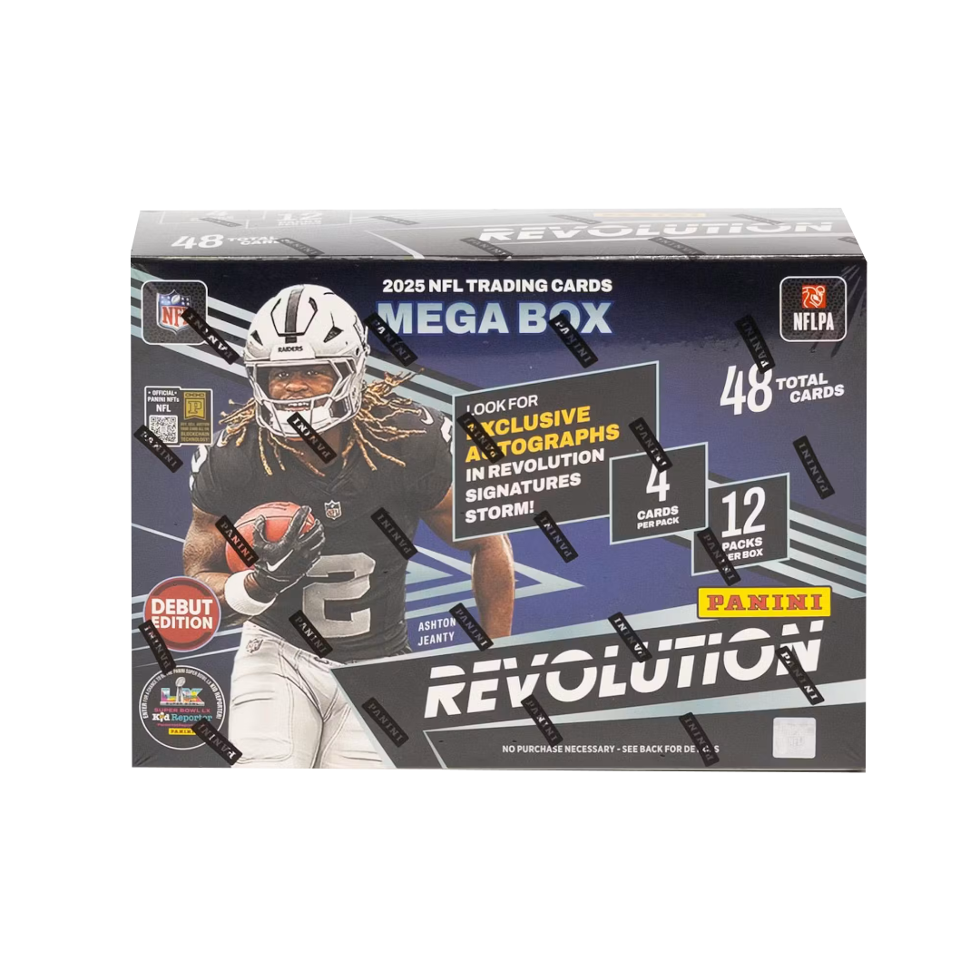 Panini Revolution Football 2025 Mega Box - Storm Parallels