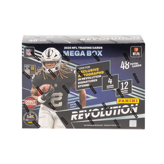 Panini Revolution Football 2025 Mega Box - Storm Parallels